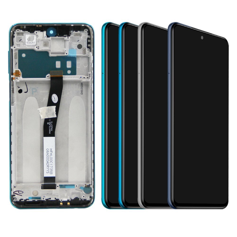 For Xiaomi Redmi Note 9S/ Note 9 Pro LCD Display Touch Screen Digitizer w/ Frame
