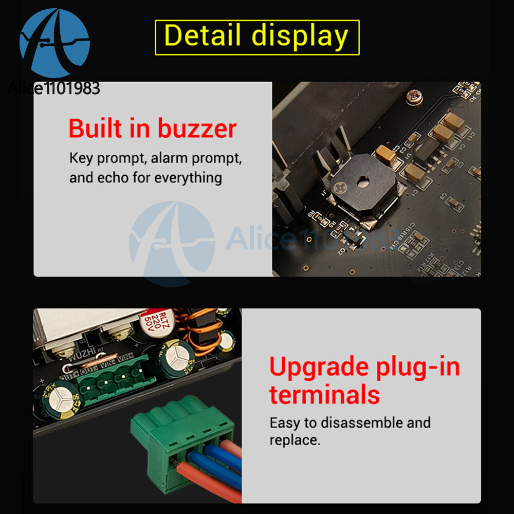 1.8in SK150C CNC Buck-Boost DC Adjustable Voltage Regulator Power Supply Module