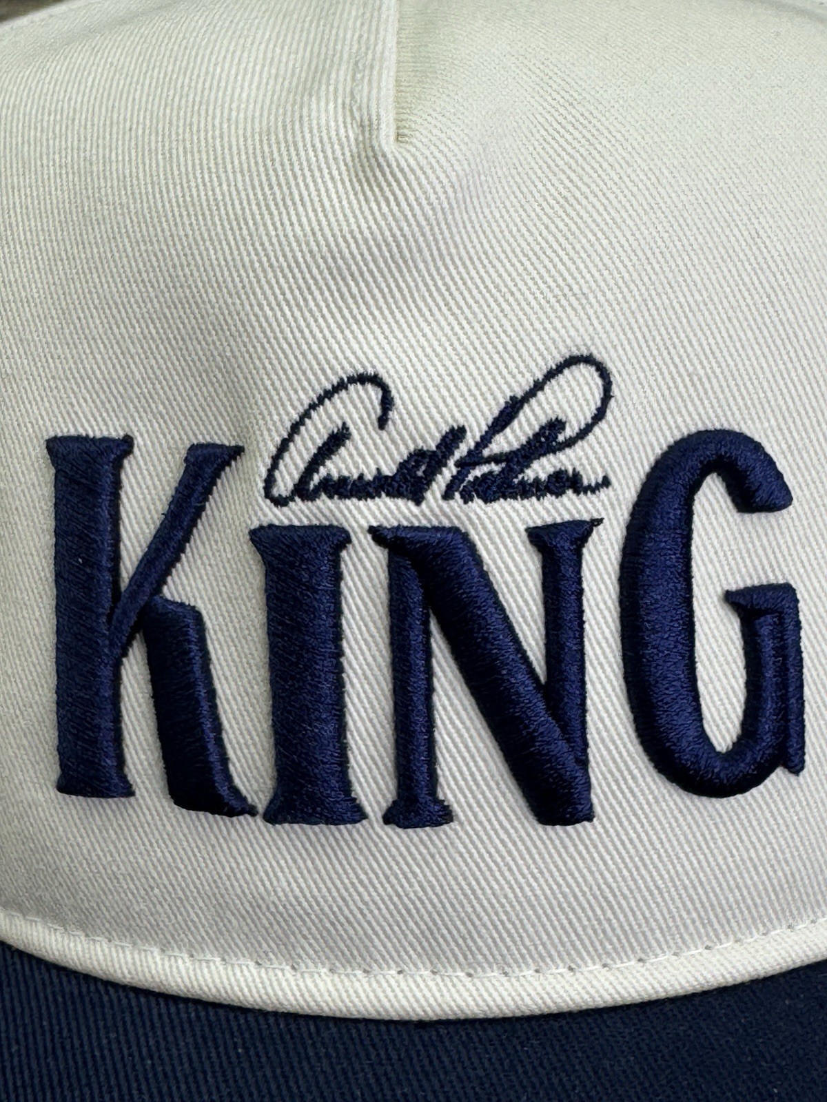 2026 PUMA X AP ARNOLD PALMER King Dad Cap Adjustable Golf Hat Navy