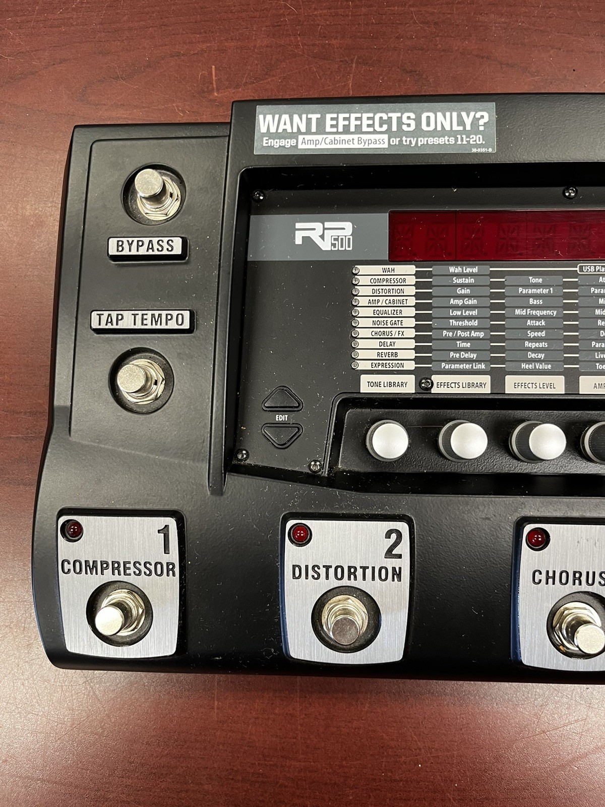 DigiTech RP500 Multi-Effects Guitar Effect Pedal