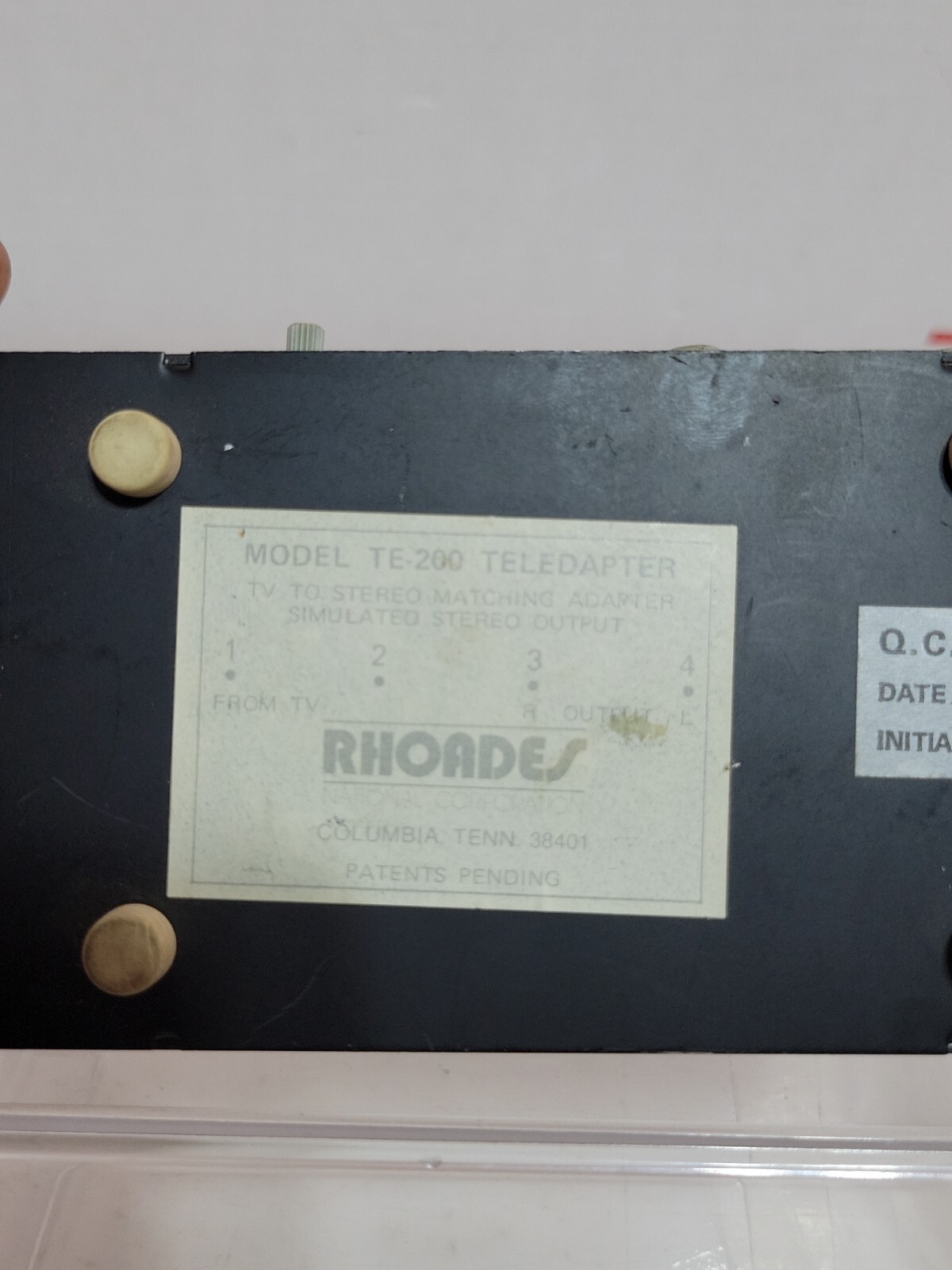 Rhoades Teledapter TE-200