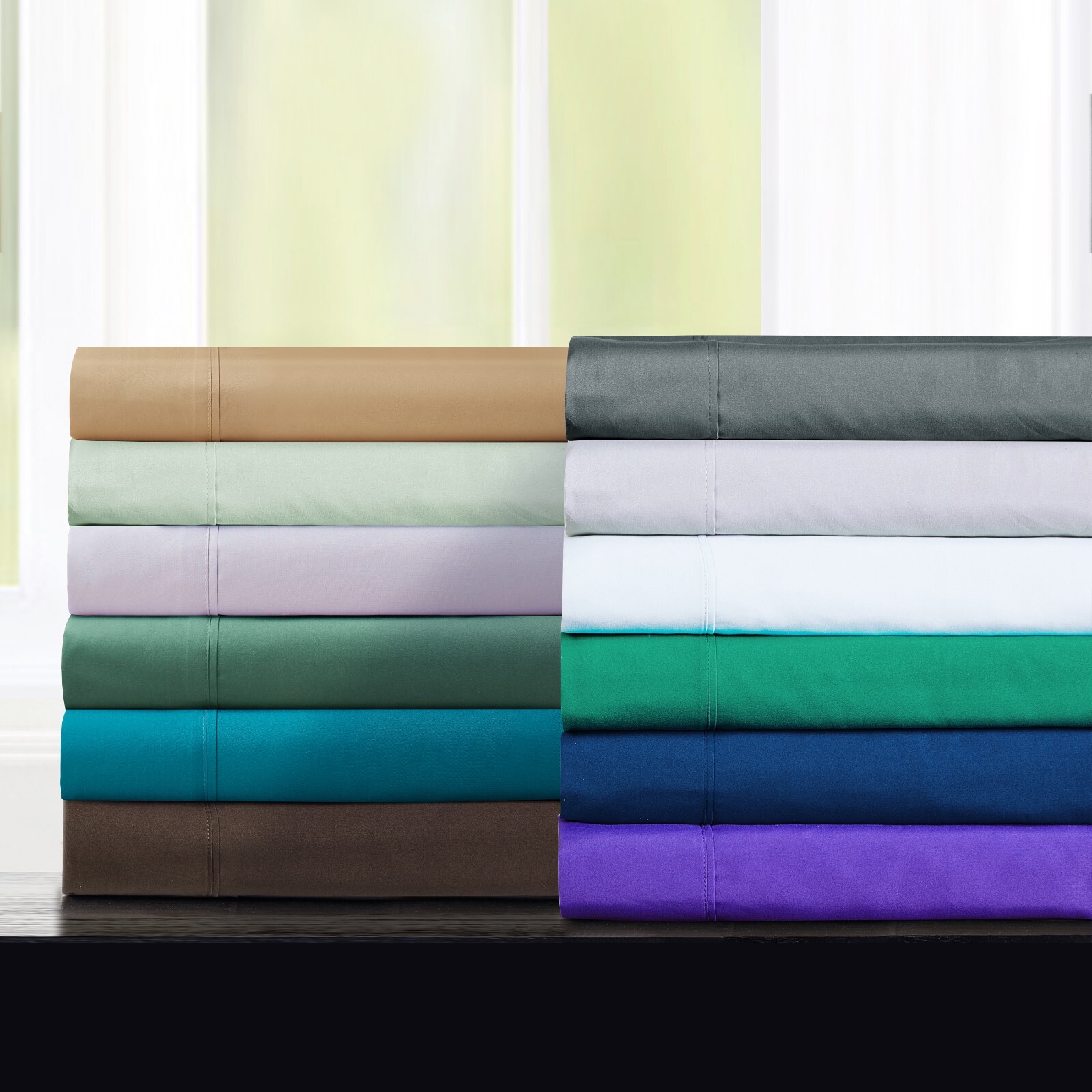 Bamboo 6-Piece 1800 Count Extra Soft Luxury Sheet Set
