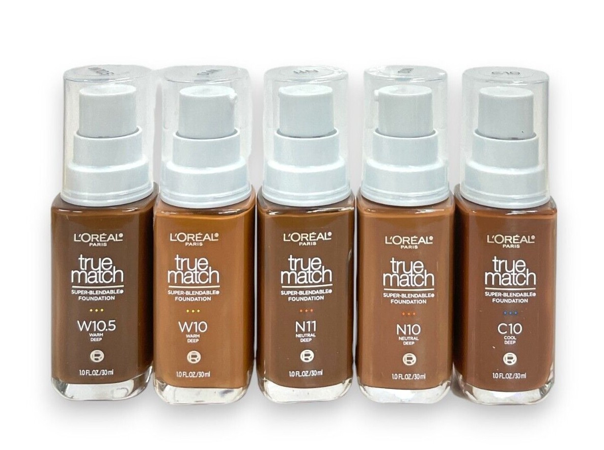 L'Oreal Paris True Match Super-Blendable Foundation (1oz / 30mL) NEW; YOU PICK