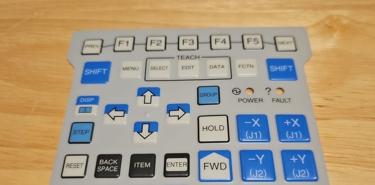 FANUC TEACH PENDANT MEMBRANE KEYPAD/OVERLAY. AWE2