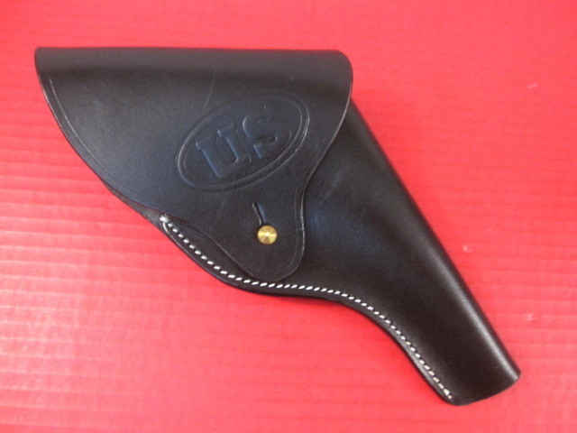 Vietnam Era US Army Flap Holster w/US Logo for .38 S&W Victory Revolver - Repro