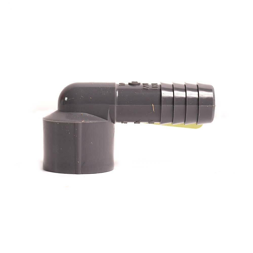 Thrifco 6521065 1/2 Inch x 1/2 Inch Insert Comb Elbow