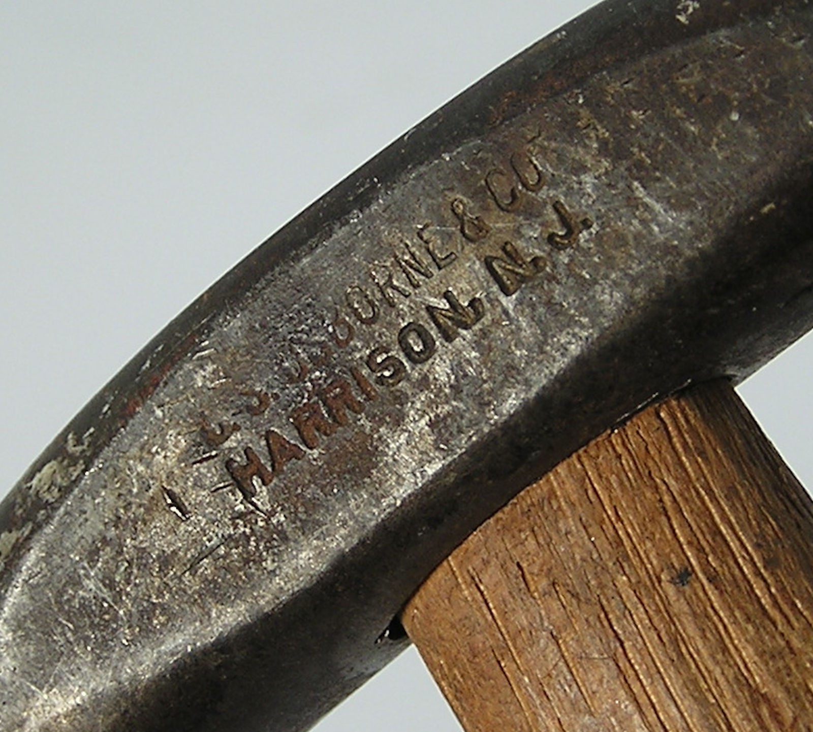 Vintage C.S. Osborne Co. Harrison,N.J. Tack Upholstery Curved Head Hammer