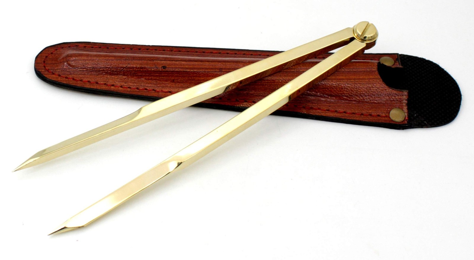 5MOONSUN5's Vintage Navigation Straight Pattern Artist Divider Solid Brass Dr...