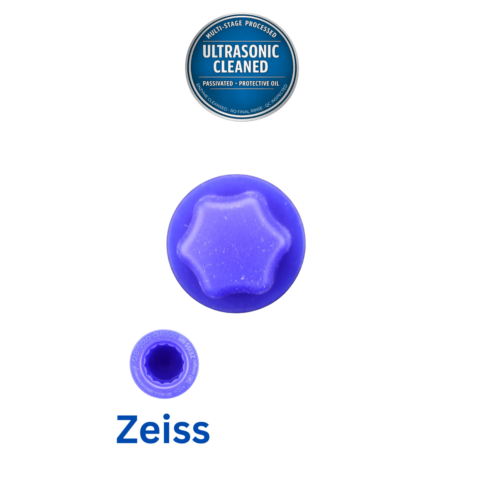 Zeiss 305810-0100-810 Microscope Knob Cover Cap, Sterilizable, Rubber, 22mm