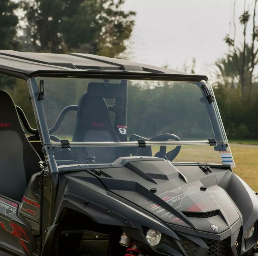 2018-2019 Yamaha Wolverine X4 Folding Poly Windscreen Kit OEM B8K-F83J0-V0-00