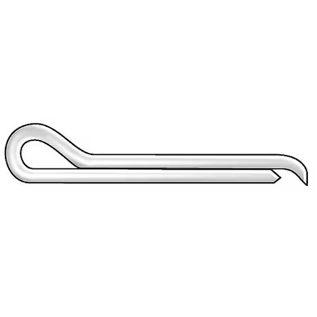 Zoro Select U39351.007.0200 Hammerlock Cotter Pin, 5/64 In Dia, 3 In L, Low,