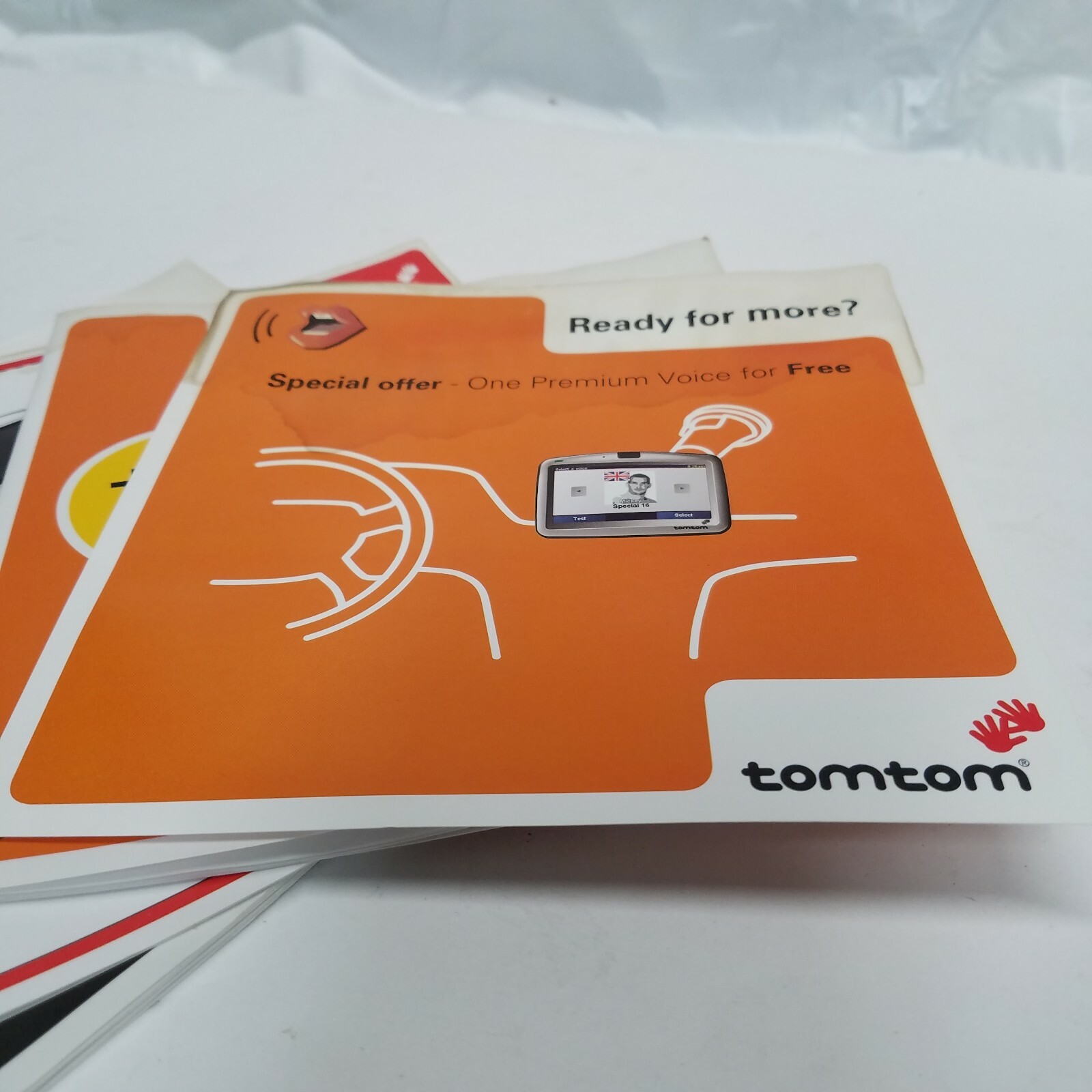 TomTom GO510 710 Includes CD Map, Auto Power Cord 4 Instruction Booklets Traffic
