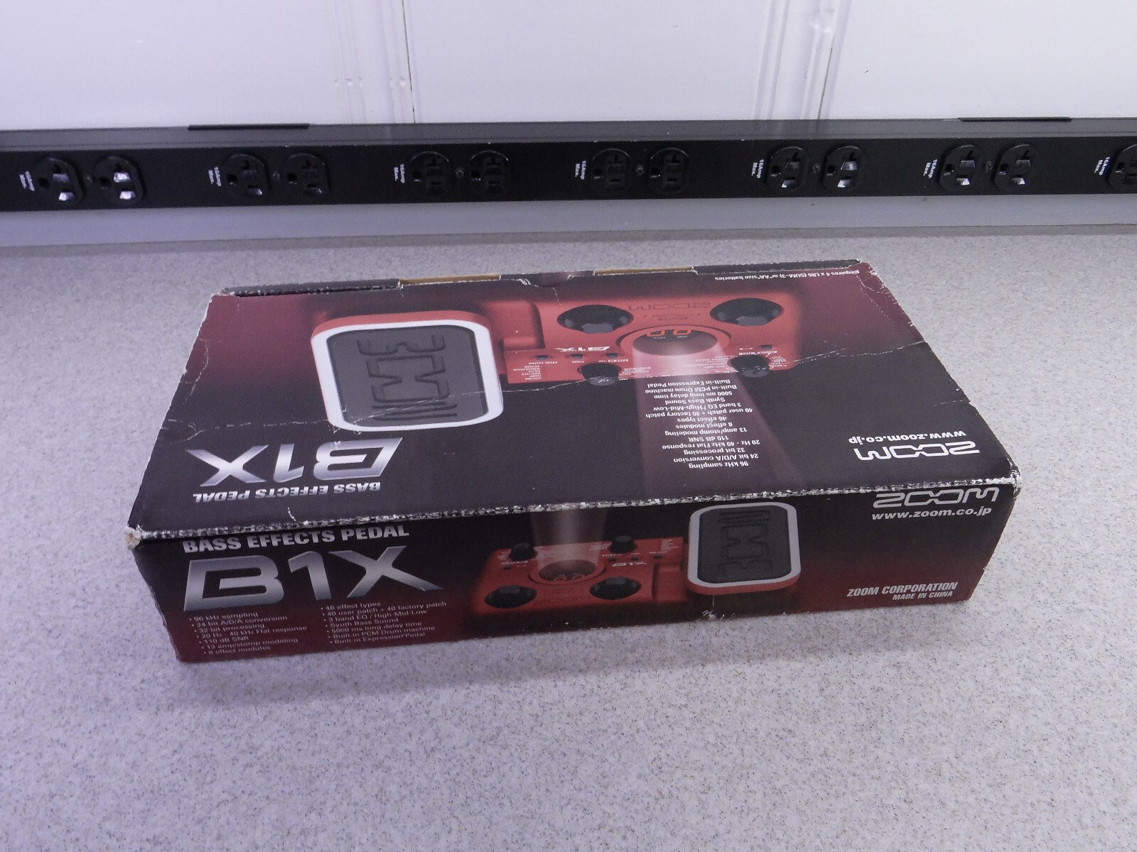 Zoom B1X Bass Effects Pedal