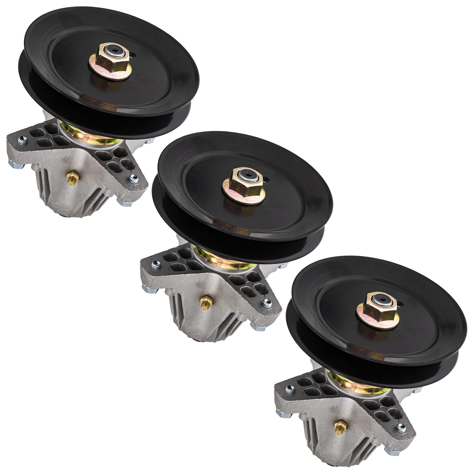 Deck Spindle Set for Craftsman Z6600 Z560 Z6900 T310 G8400 T8400 G8600 3-Pack