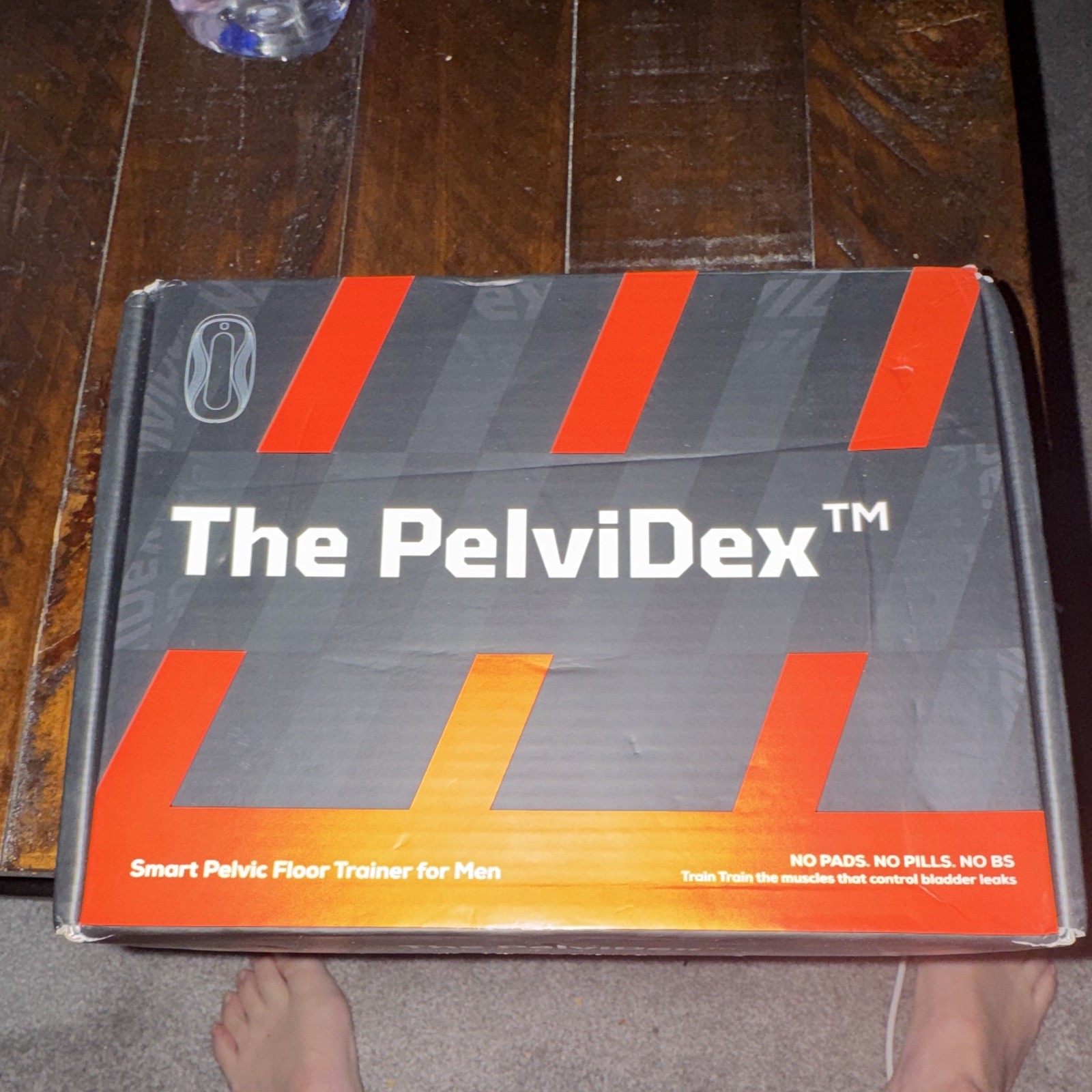 PelviDex Smart Pelvic Floor Trainer for Men - Pelvic Floor, Black/Red/Orange
