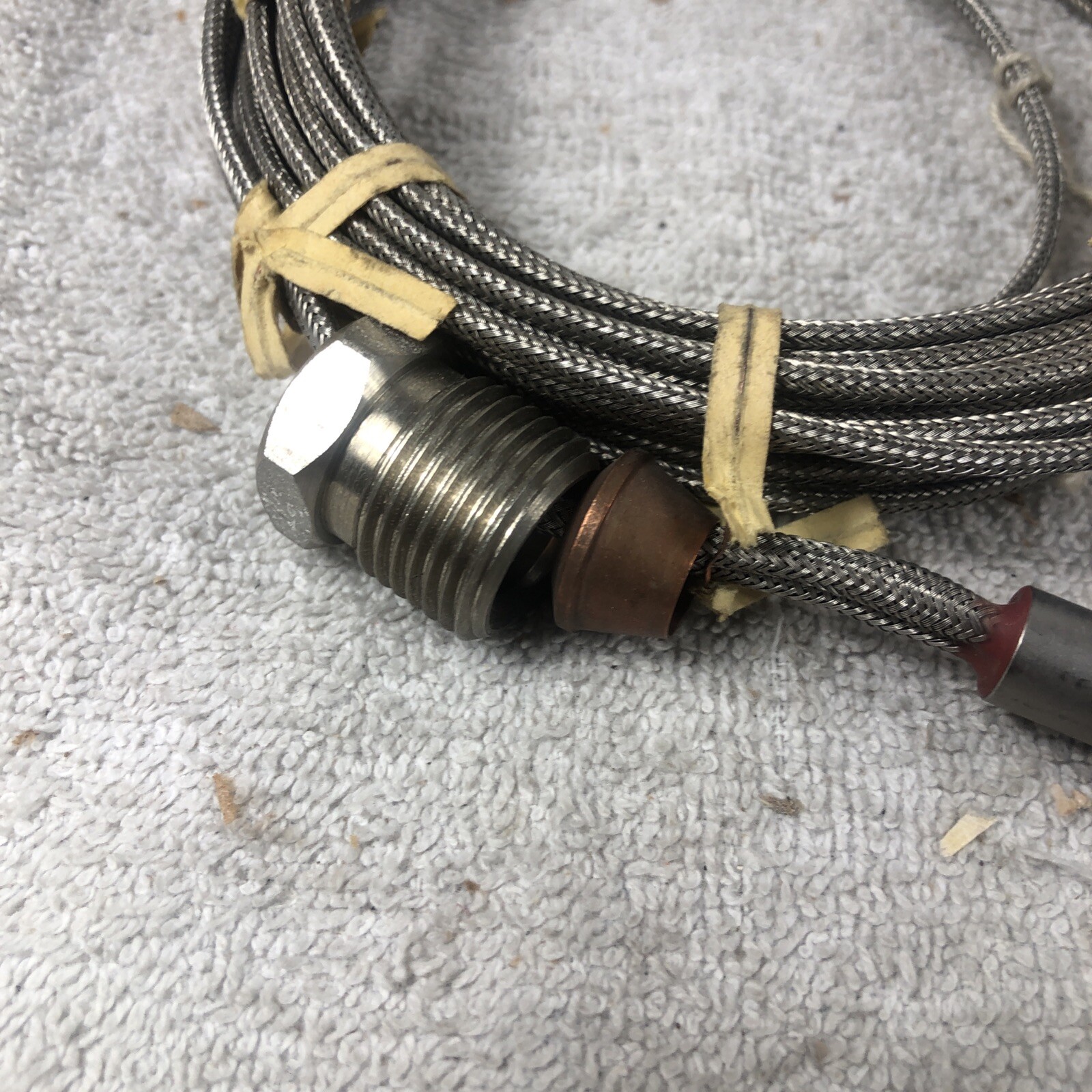 Thermocouple Control Cable U252E097G0055 Dual Element Temp Probe (4285)