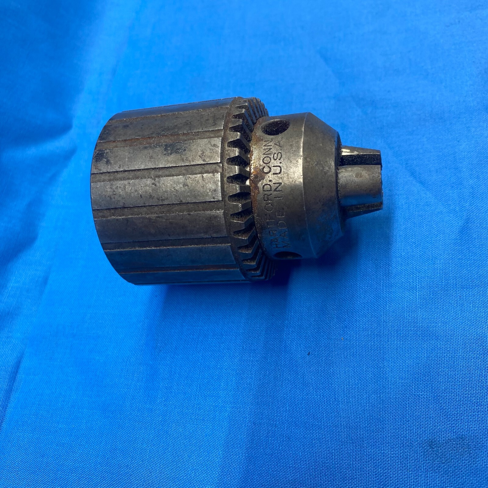 HARTFORD JACOBS CHUCK HEAVY DUTY BALL BEARING NO 3A CAP. 1/8-5/8 MADE IN USA