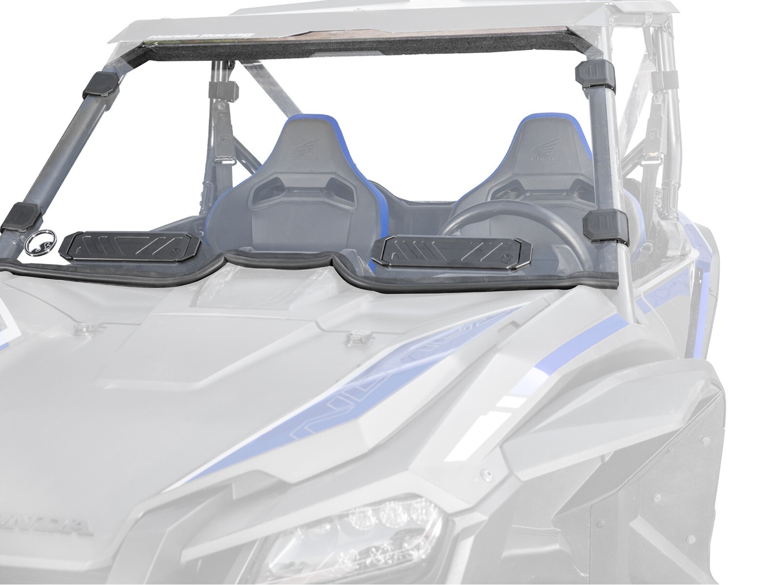 SuperATV Scratch Resistant Vented Full Windshield for Honda Talon 1000