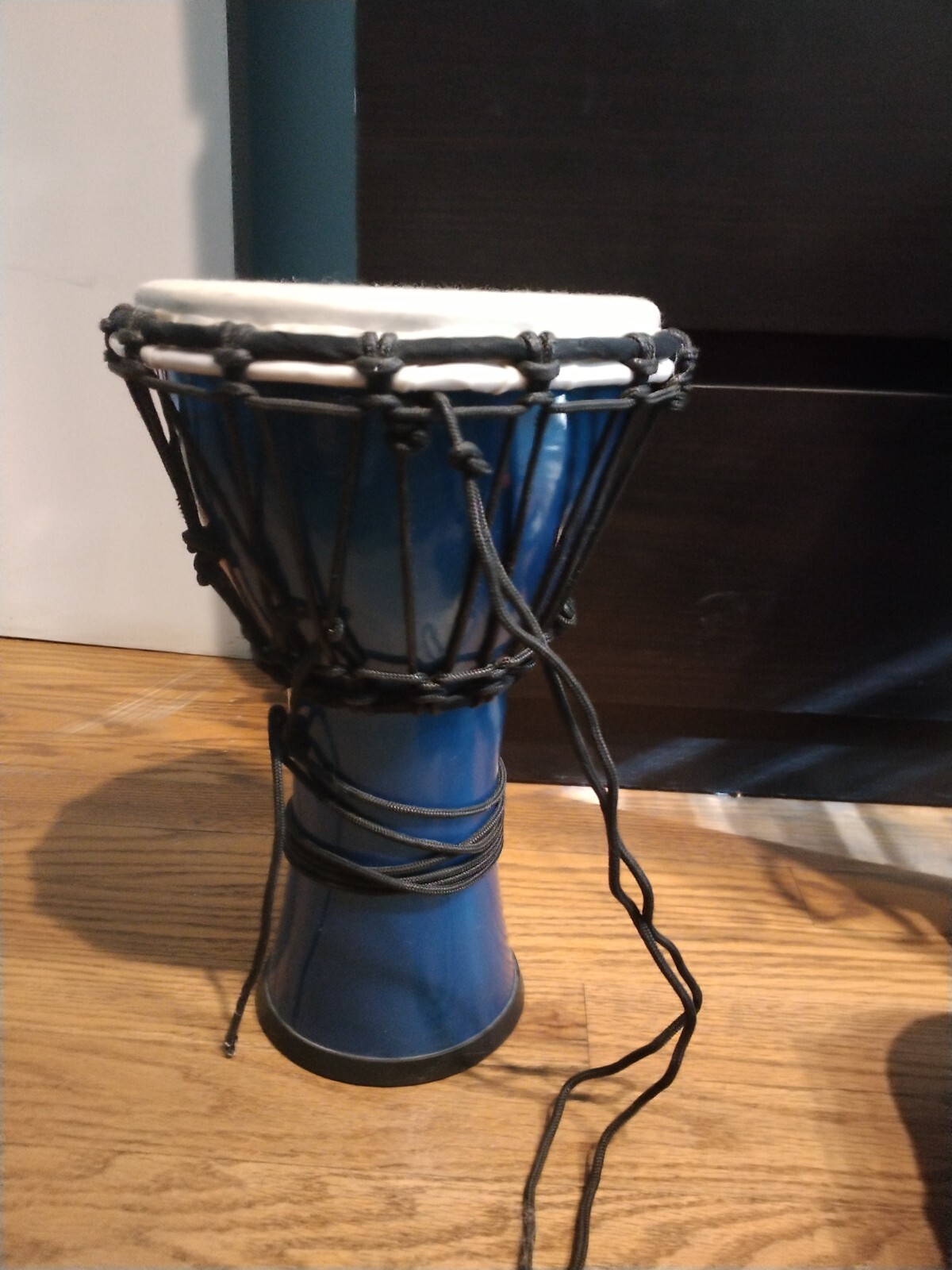 Toca Percussion Freestyle Colorsound Djembe - 7 inches, Metallic Blue