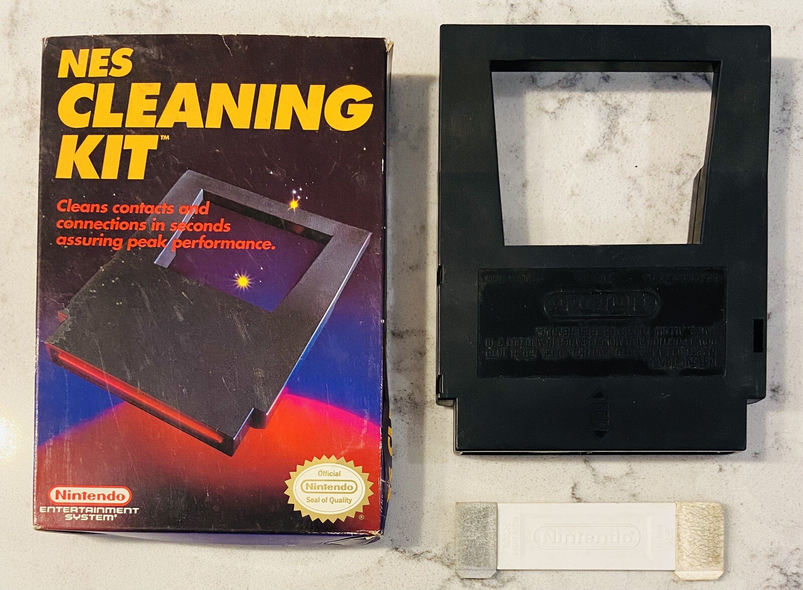 NES Cleaning Kit: Nintendo with box