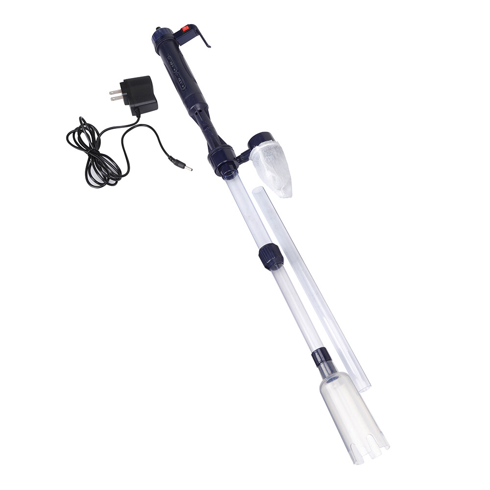 Fish Tank Electric Siphon Water Change Gravel Vacuum Cleaner Pump