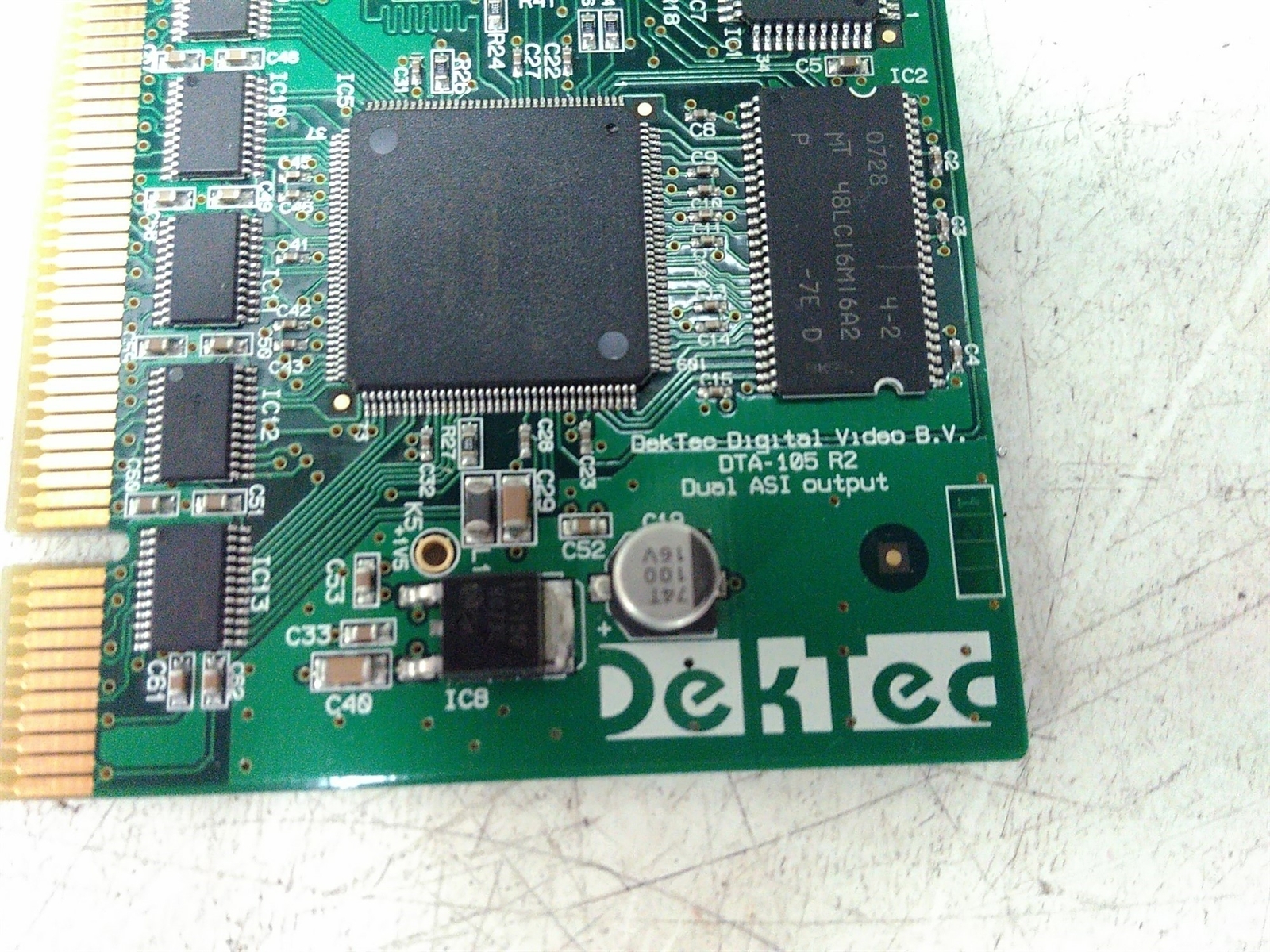 Dektec DTA-105 R2 PCI Card Dual ASI Output Interface Adapter