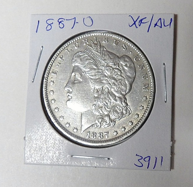 1887-O Morgan Silver Dollar XF/AU New Orleans Mint (21826)