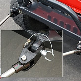 Roadmaster 035 3/4" Thick Adapter D-Ring Bumper Mounts to Tow Bars