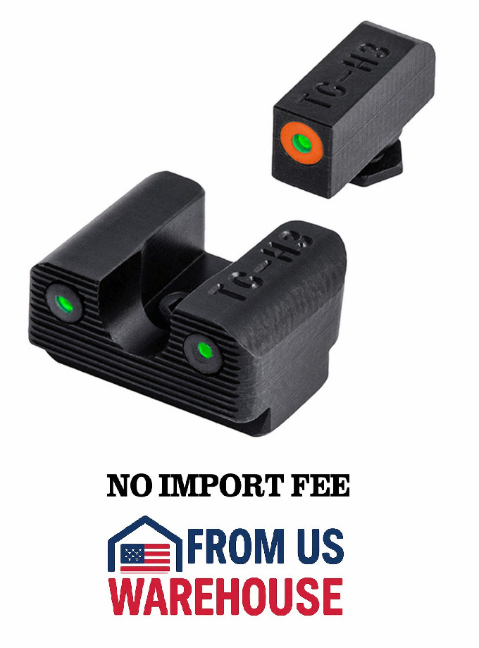 TгuGlo PRO Night Sights for Glock 42/43 and Taurus GX4