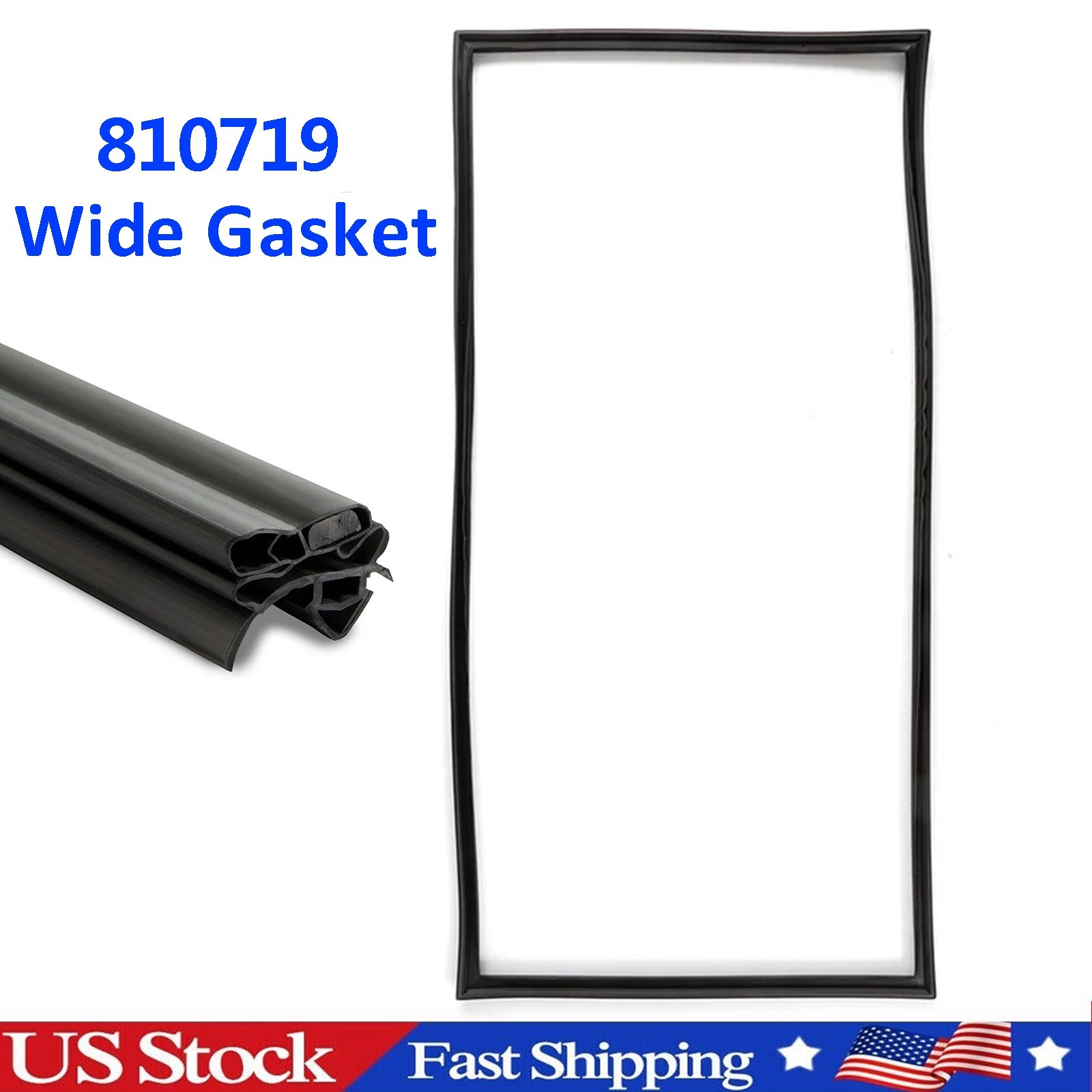 810719 Door Gasket Wide for True Refrigeration T-49 T-49-HC T-49DT T-49F T-49FG