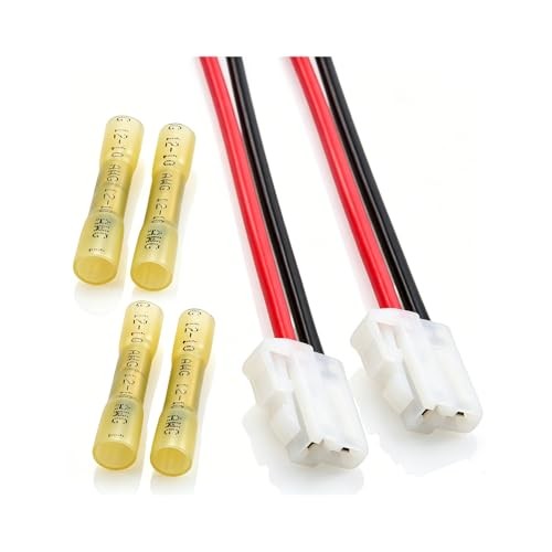 2PCS Universal Cooling Fan Connector Pigtail Harness | Alternator 2 pack