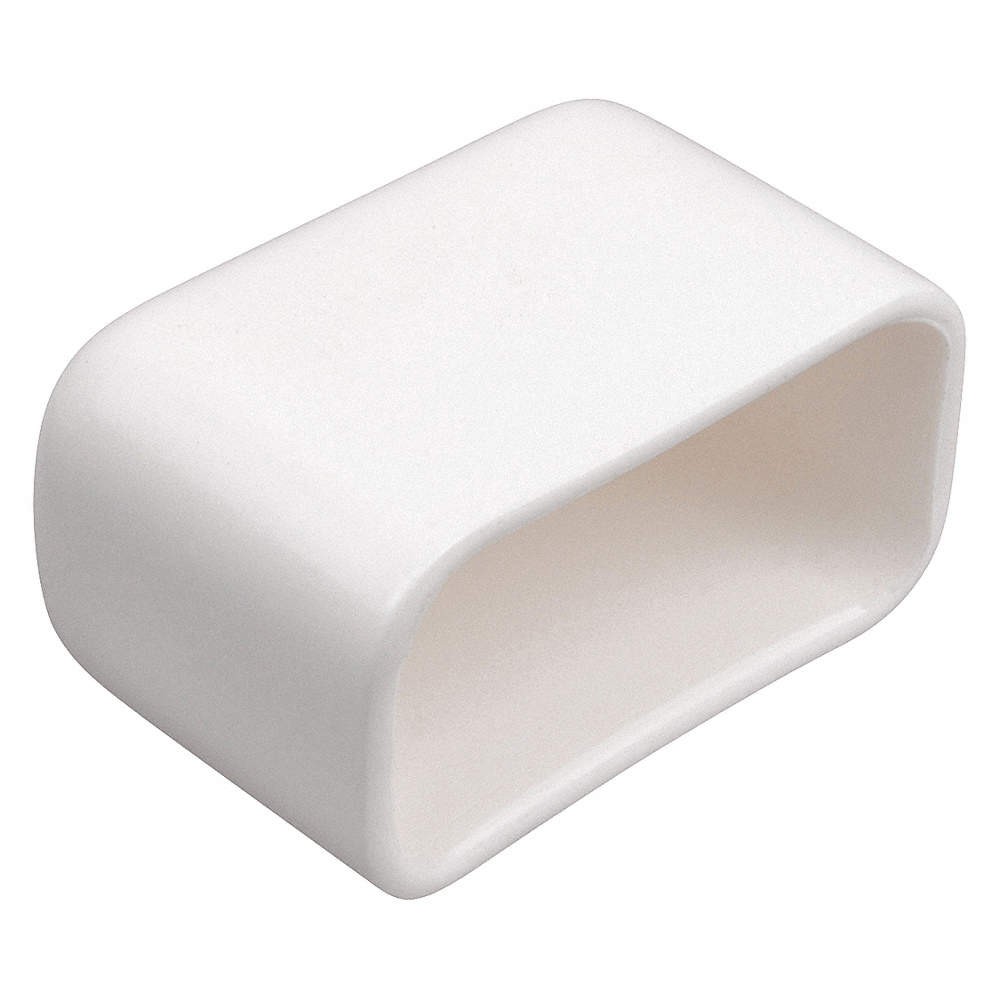 GRAINGER APPROVED V400NEOCPW End Caps,Neoprene,Overall L 1 1/4in,PK25 2HAL4