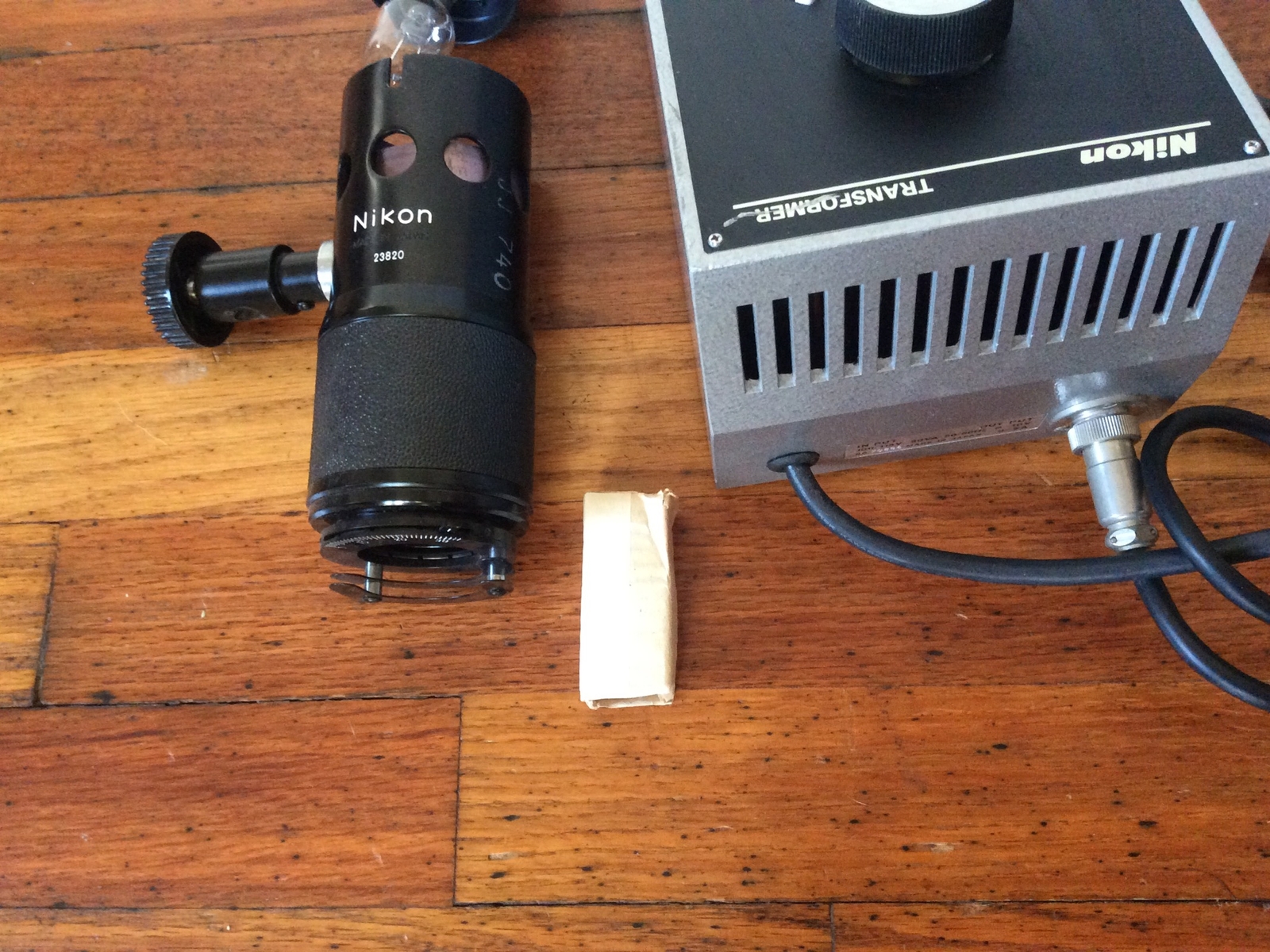 Nikon 12V Transformer And Lamp House
