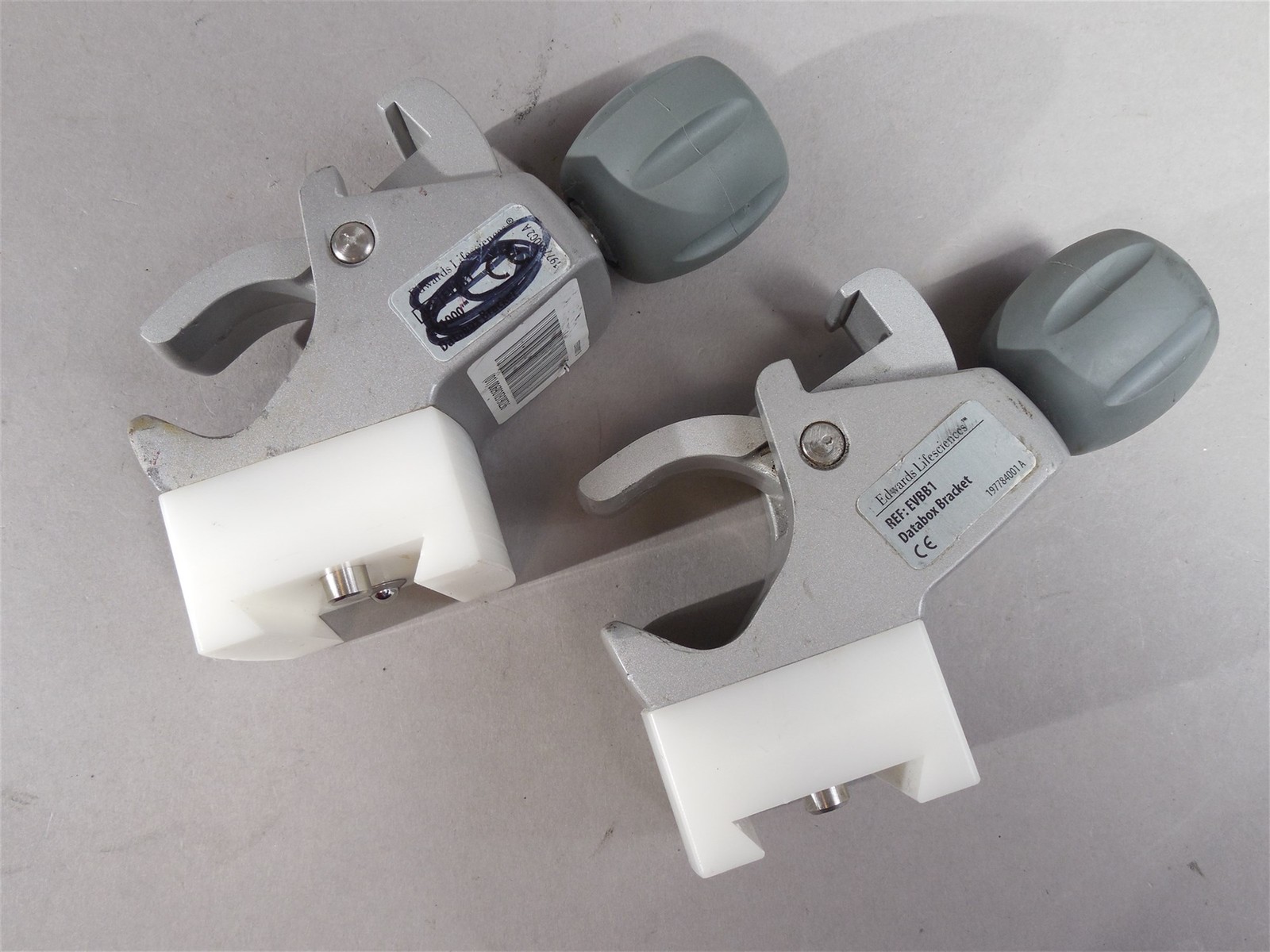 USED - Lot of (2) Edwards Lifesciences EVBB1 Databox Bracket