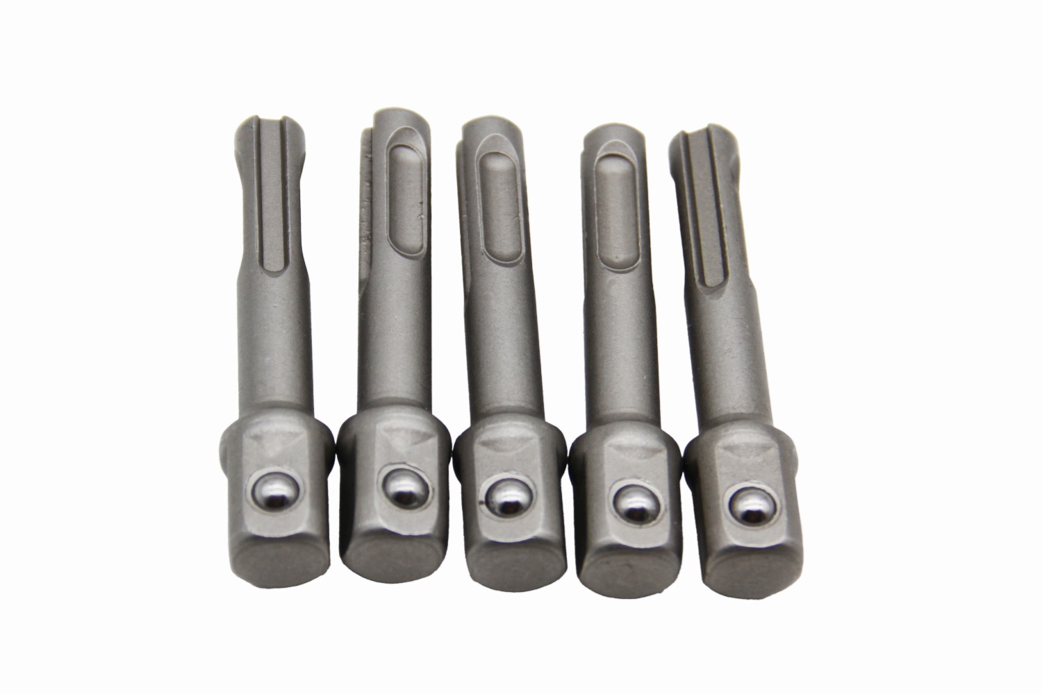TMAX 5pc 3/8" CR-V SDS Plus Socket Adapter Set for Screws, Nuts&Handheld Driver