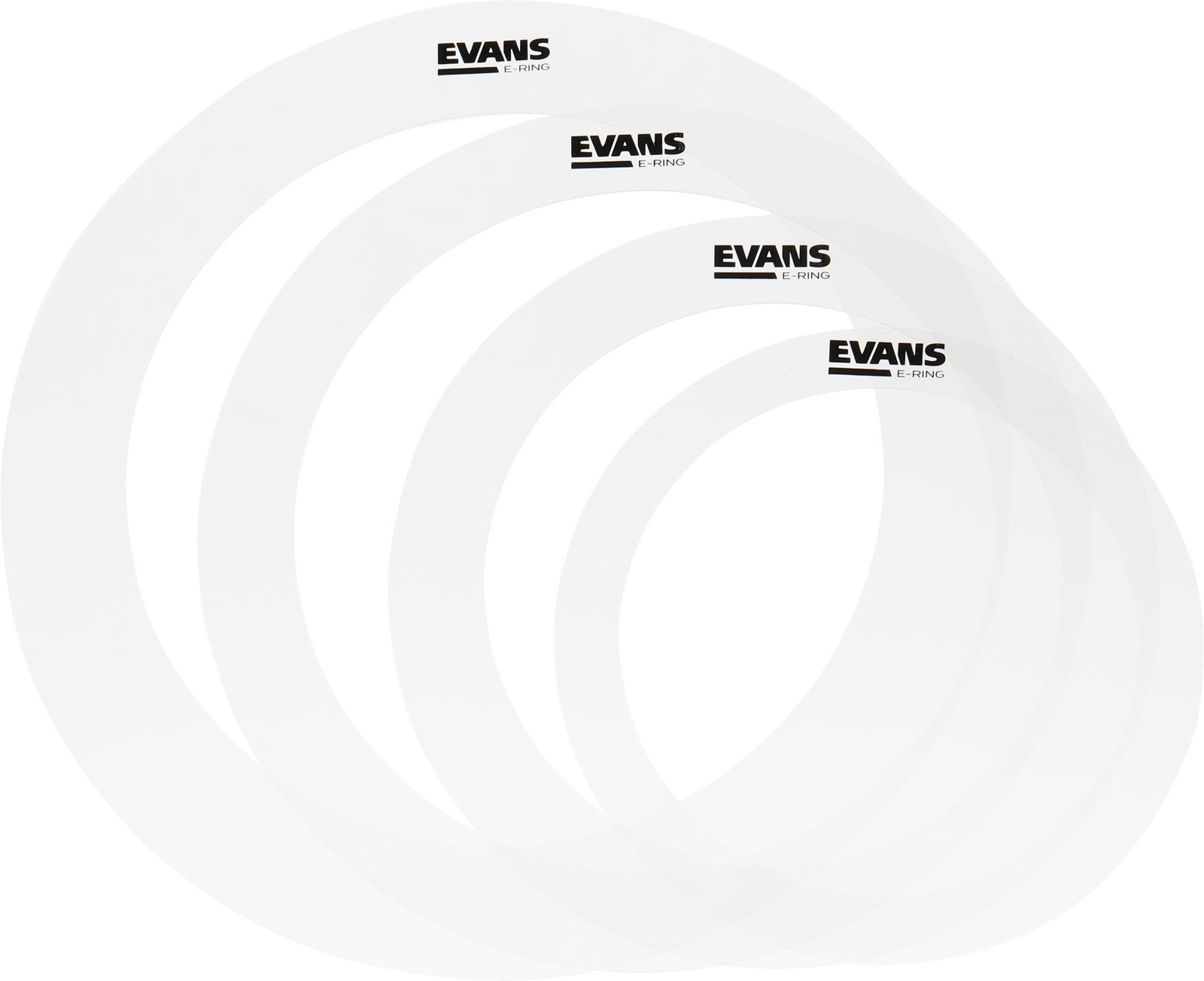 Evans E-Rings Rock Pack (5-pack) Bundle