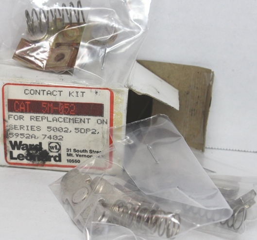 (3) Ward Leonard # 5M-052 Contact Kits. 5M052 (3-Poles)