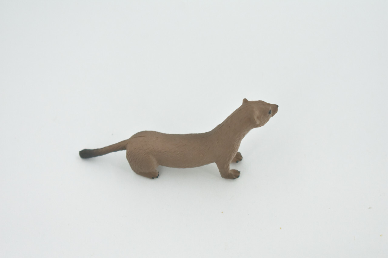 Fisher, Weasel Toy Animal, Realistic, Figure, Model, Toy, Gift, 3" CH534 BB159