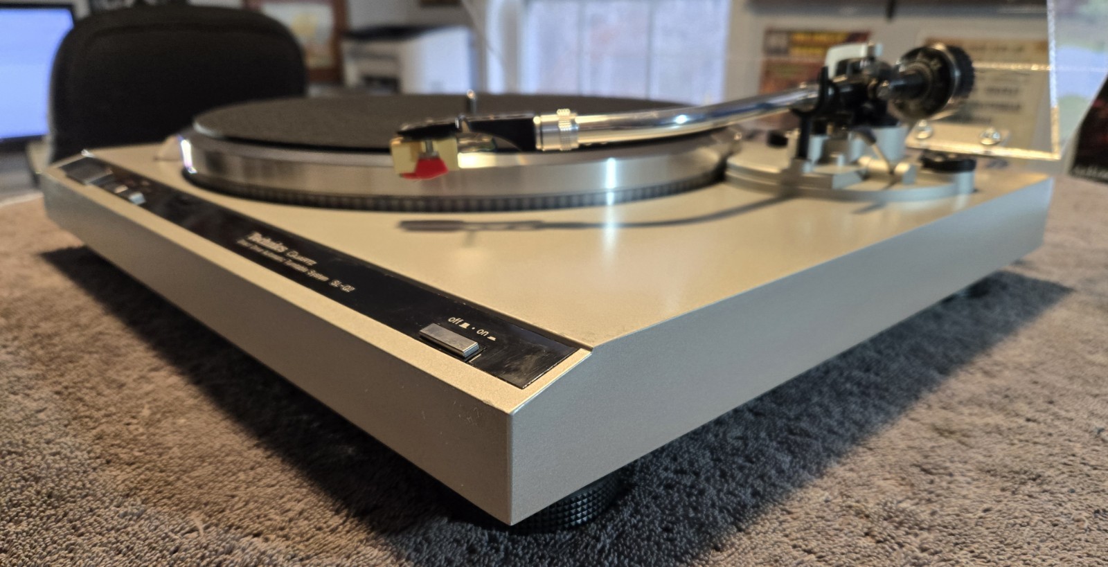 Technics Direct Drive SL-Q2 Turntable, Serviced, Recapped, New Covers Available.