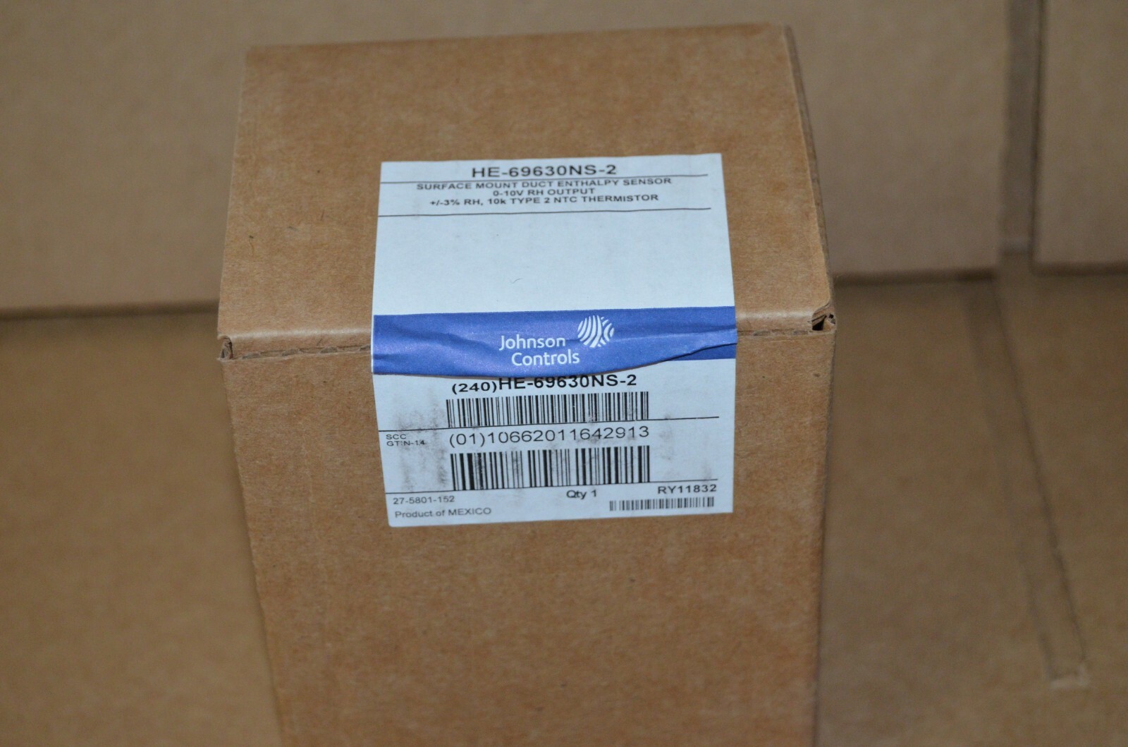 HE-69630NS-2 Johnson Controls Controls Temp/Humidity Sensor (York)