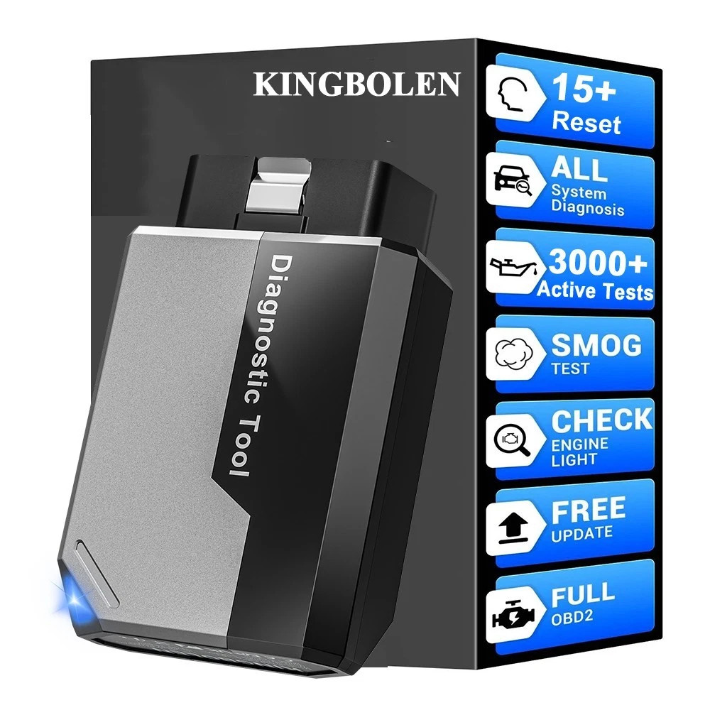 2026 Kingbolen Ediag Elite Car OBD2 Diagnostic Scanner Tool Lifetime Free Update