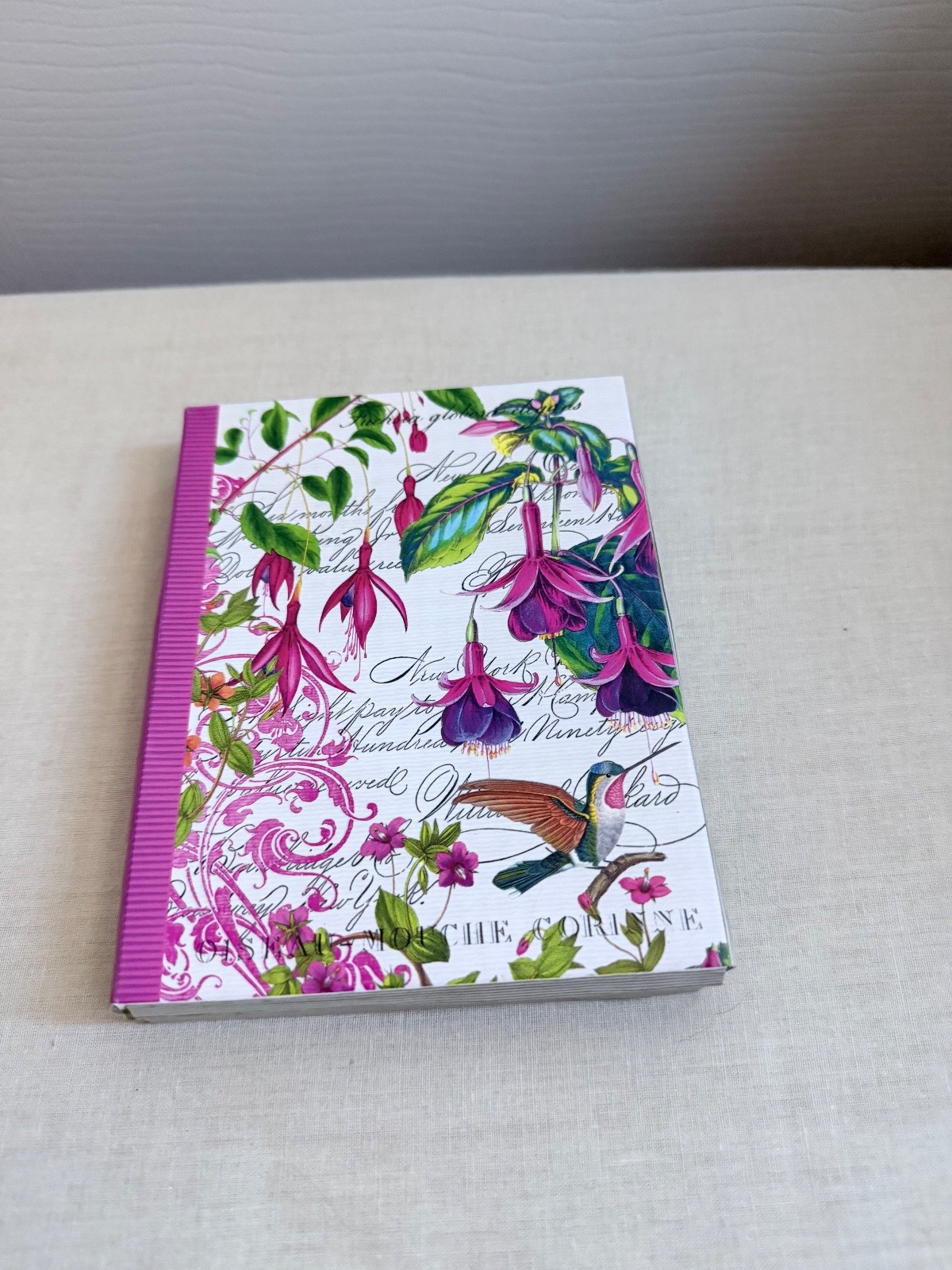 Michel Design Works Bloom and Hummingbird 12 Notecard & Envelopes Set Stationary