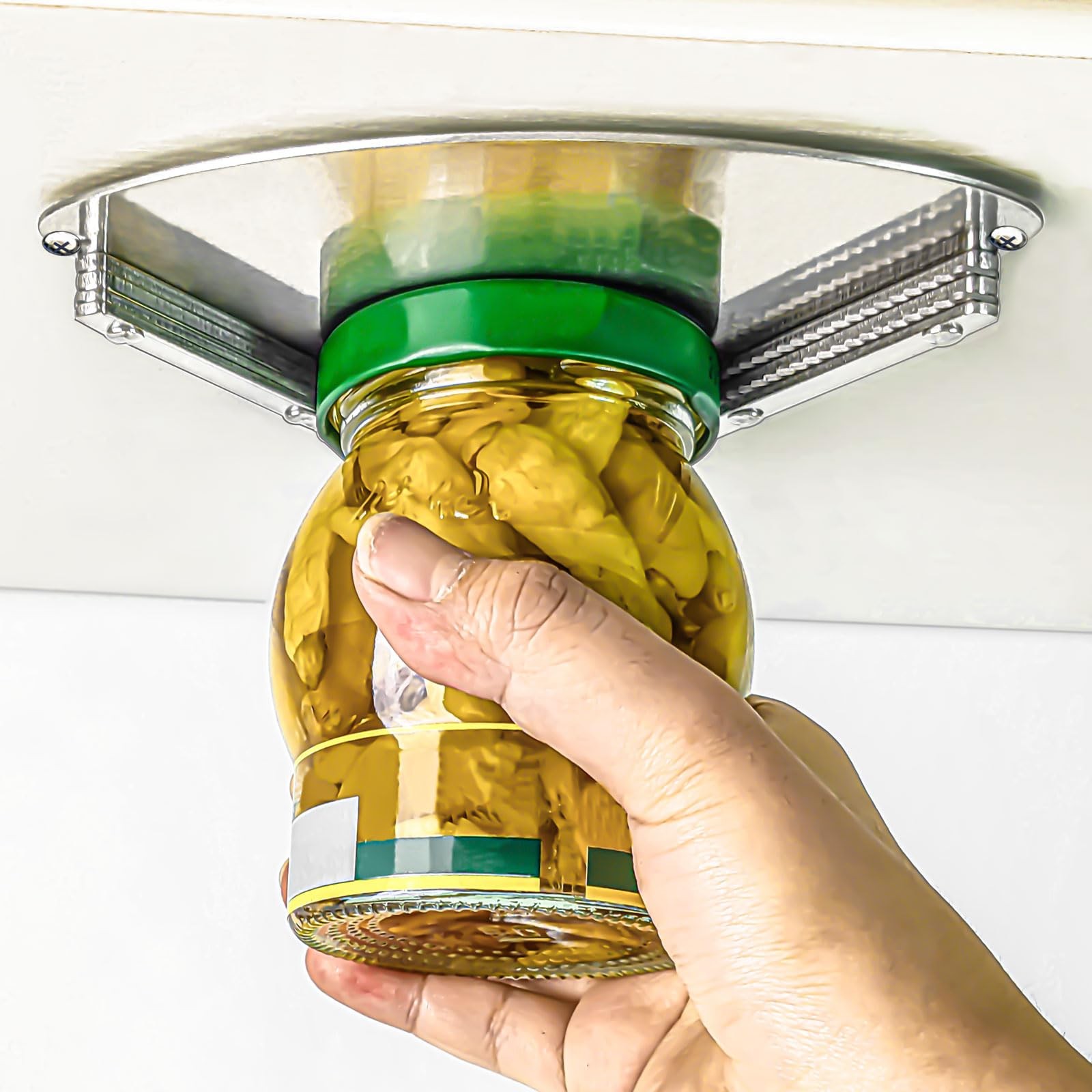 Latest Jar Opener - Under Cabinet Jar Openers for Seniors With Arthritis or W...