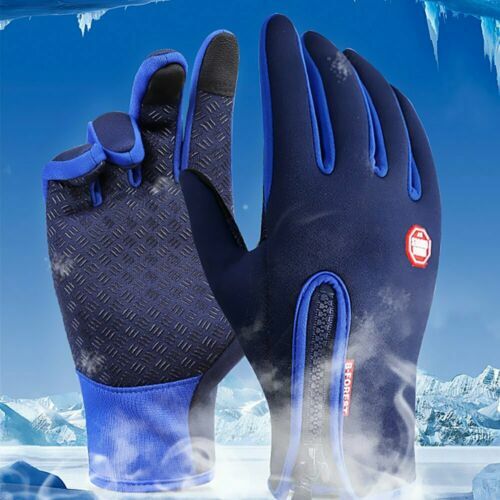 Winter Thermal Warm Ski Snowboarding Driving Work Mitten Gloves For Cold Weather