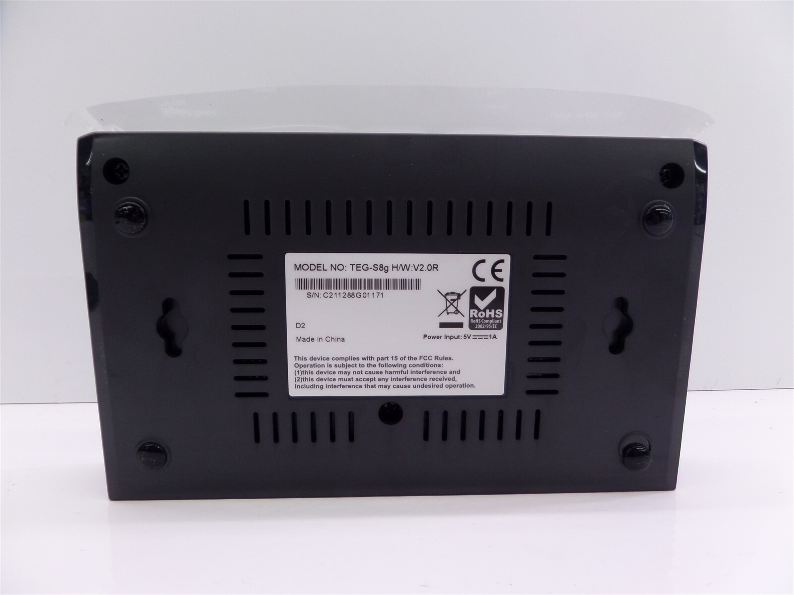 TrendNet TEG-S8g 8-Port GreenNet Gigabit Switch