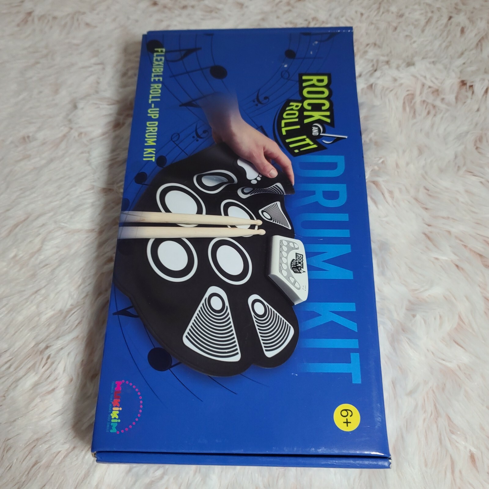Rock And Roll It - Drum. Flexible, Completely Portable, Battery Or USB Powered