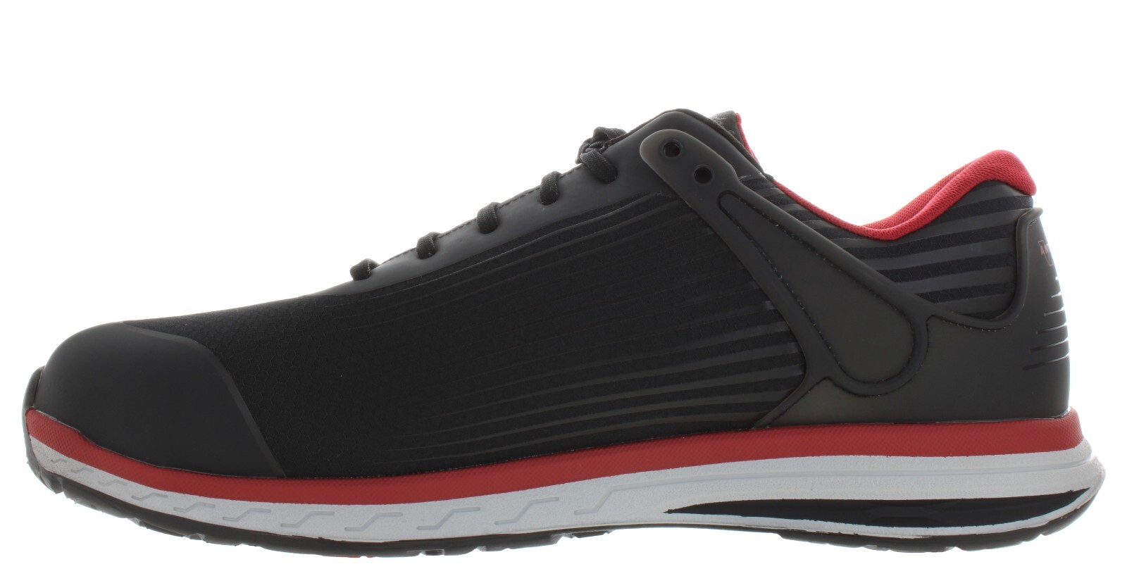 Timberland Pro Men's DRIVETRAIN COMPOSITE TOE Black-Red Work Sneakers New