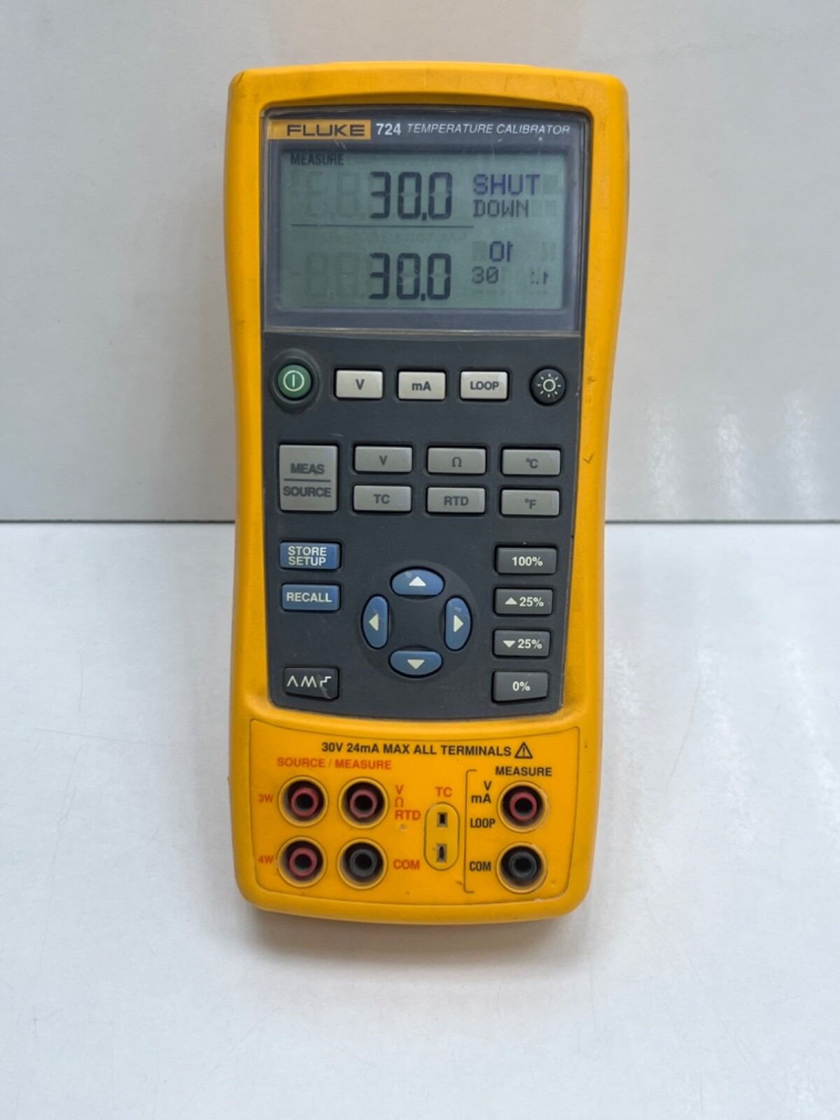 Fluke 724 Process and Temperature Calibrator