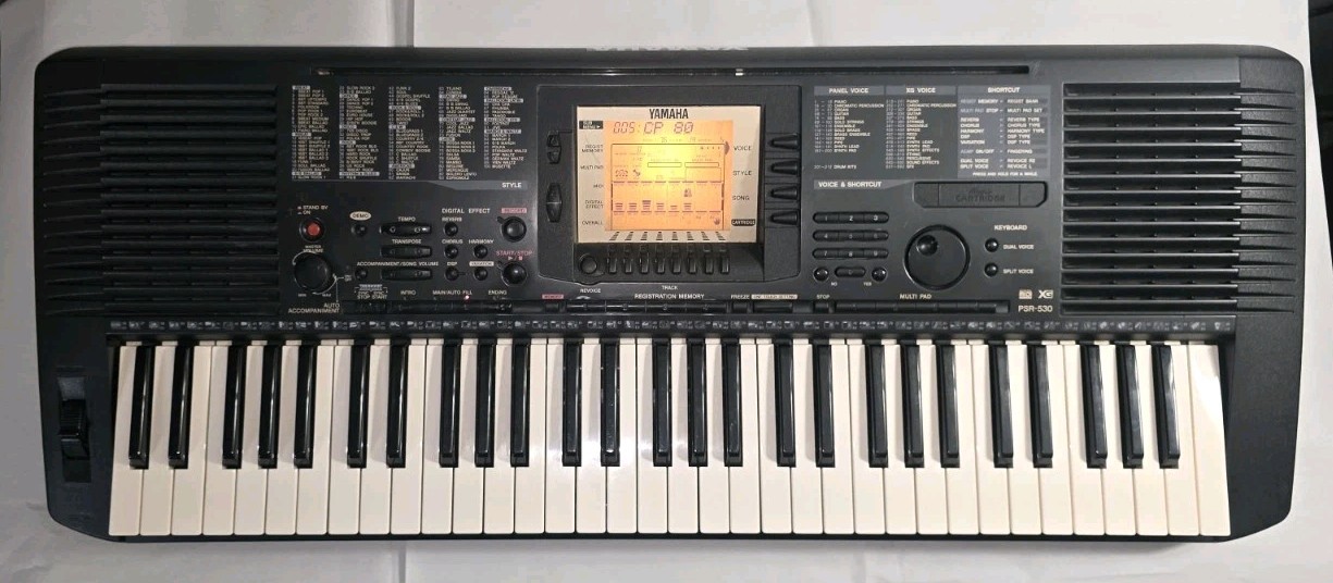 Two Keys Need Repaired Yamaha Electronic Keyboard: PSR-530