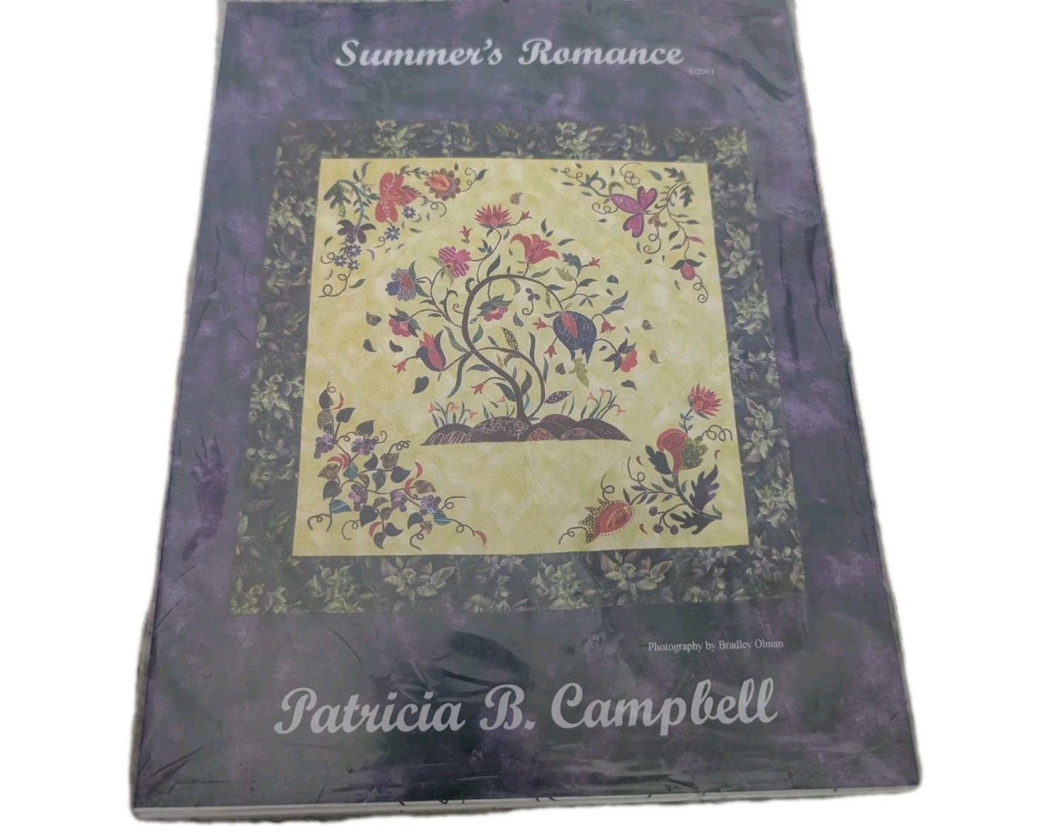 New Unused Summer's Romance 62" x 62" Quilt Pattern Patricia B Campbell Quilting